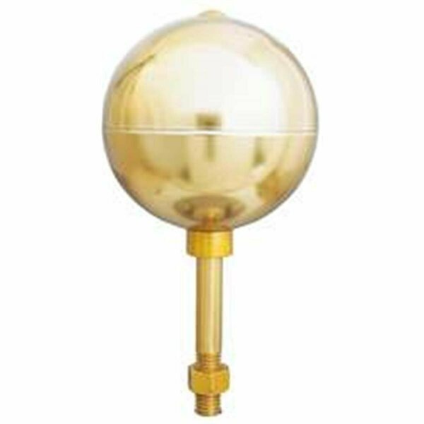 Ss Collectibles 4 in. Gold Anodized Aluminum Ball SS2521766